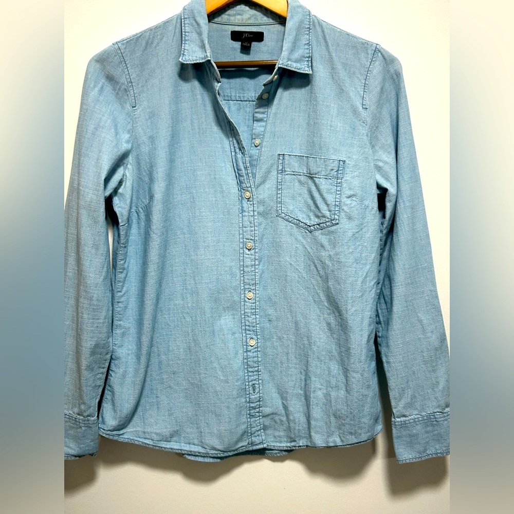 J. Crew Light Blue Button Down Shirt